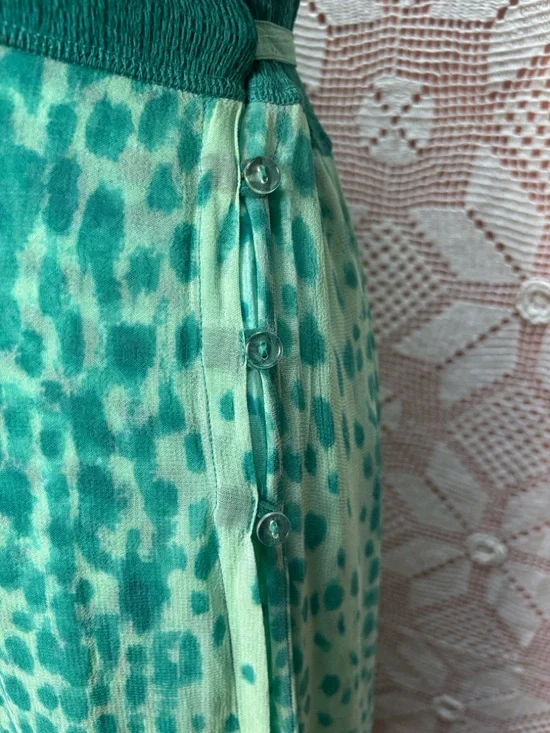 René Derhy Collection Dress | Beaded Neck | Size M - Picture 4 of 13